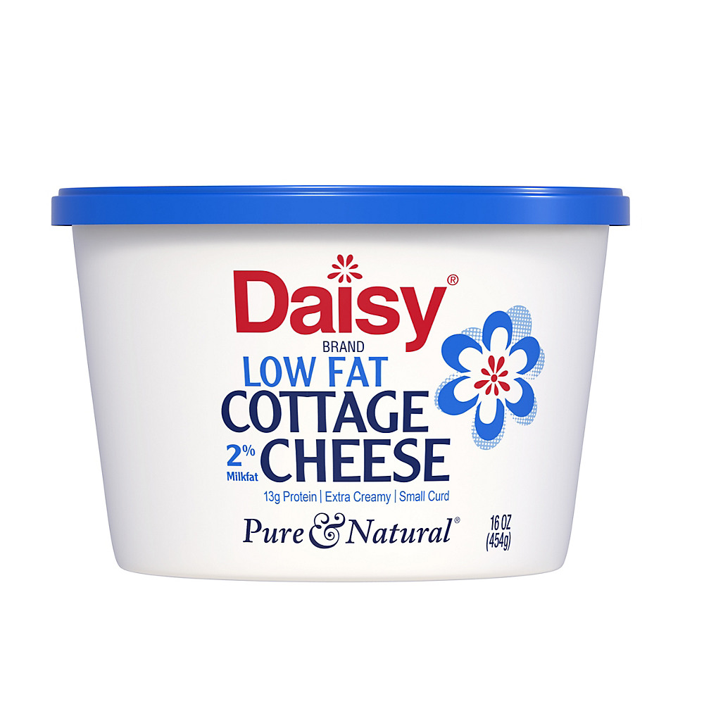 Calories in Daisy Small Curd 2% Milkfat Low Fat Cottage Cheese, 16 oz