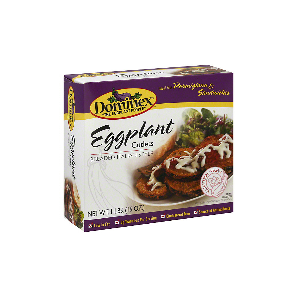 Calories in Dominex Eggplant Cutlets, 16 oz