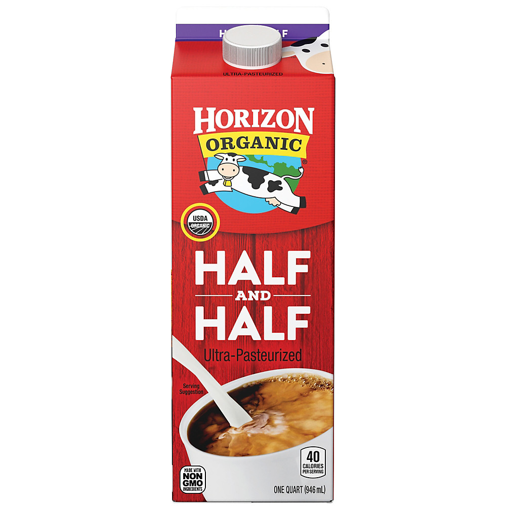 Calories in Horizon Organic Half & Half, 32 oz