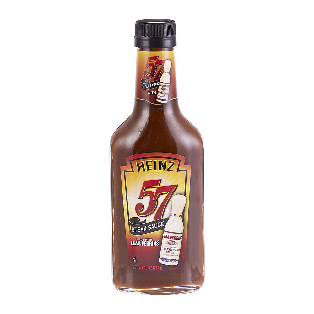 Calories in Heinz 57 Steak Sauce with Lea and Perrins, 10 oz