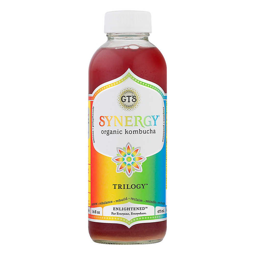 Calories in GT's Enlightened Synergy Trilogy Organic Kombucha, 16 oz