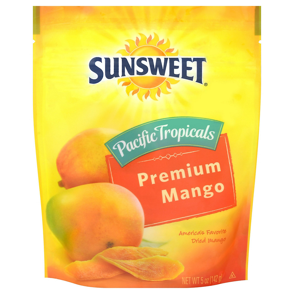 Calories in Sunsweet Dried Mango, 5 oz