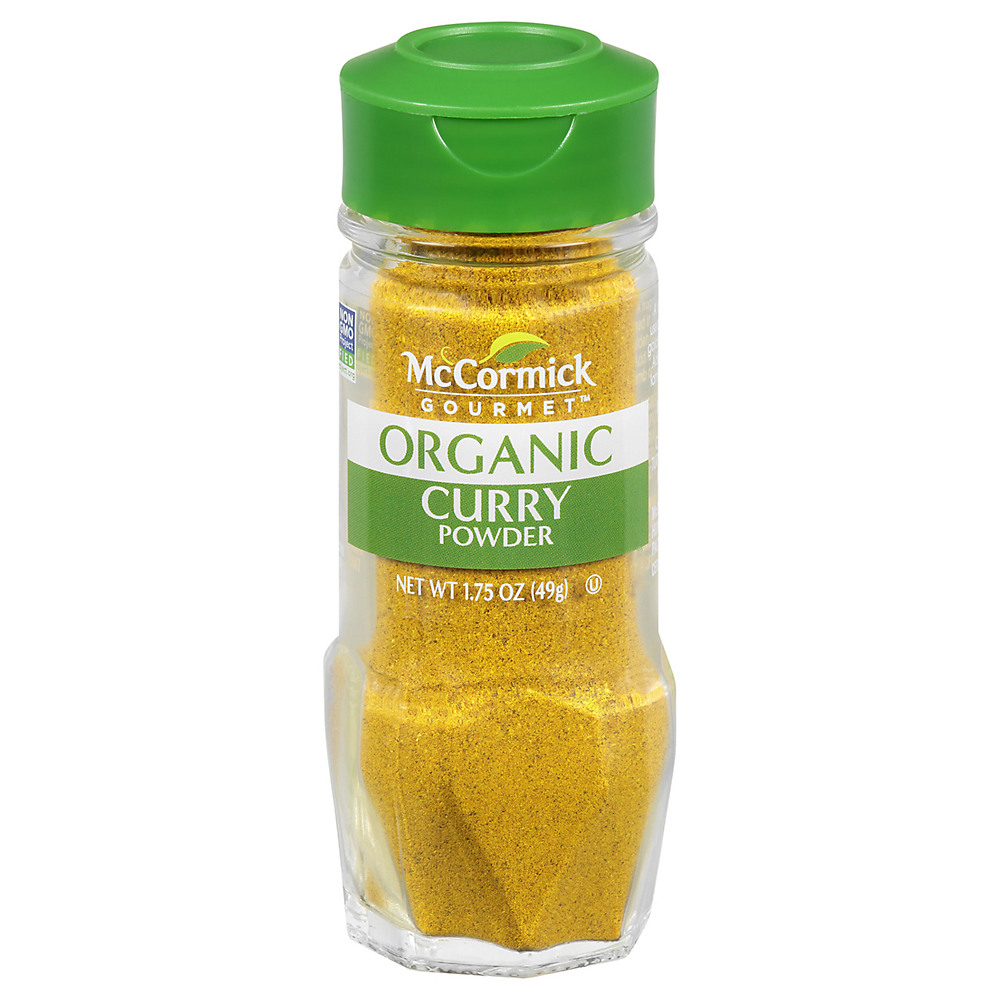 Calories in McCormick Gourmet Organic Curry Powder, 1.75 oz