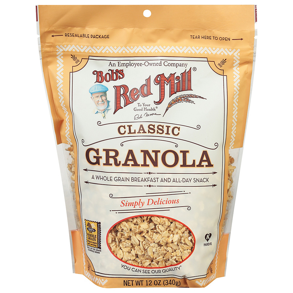 Calories in Bob's Red Mill Natural Granola, 12 oz