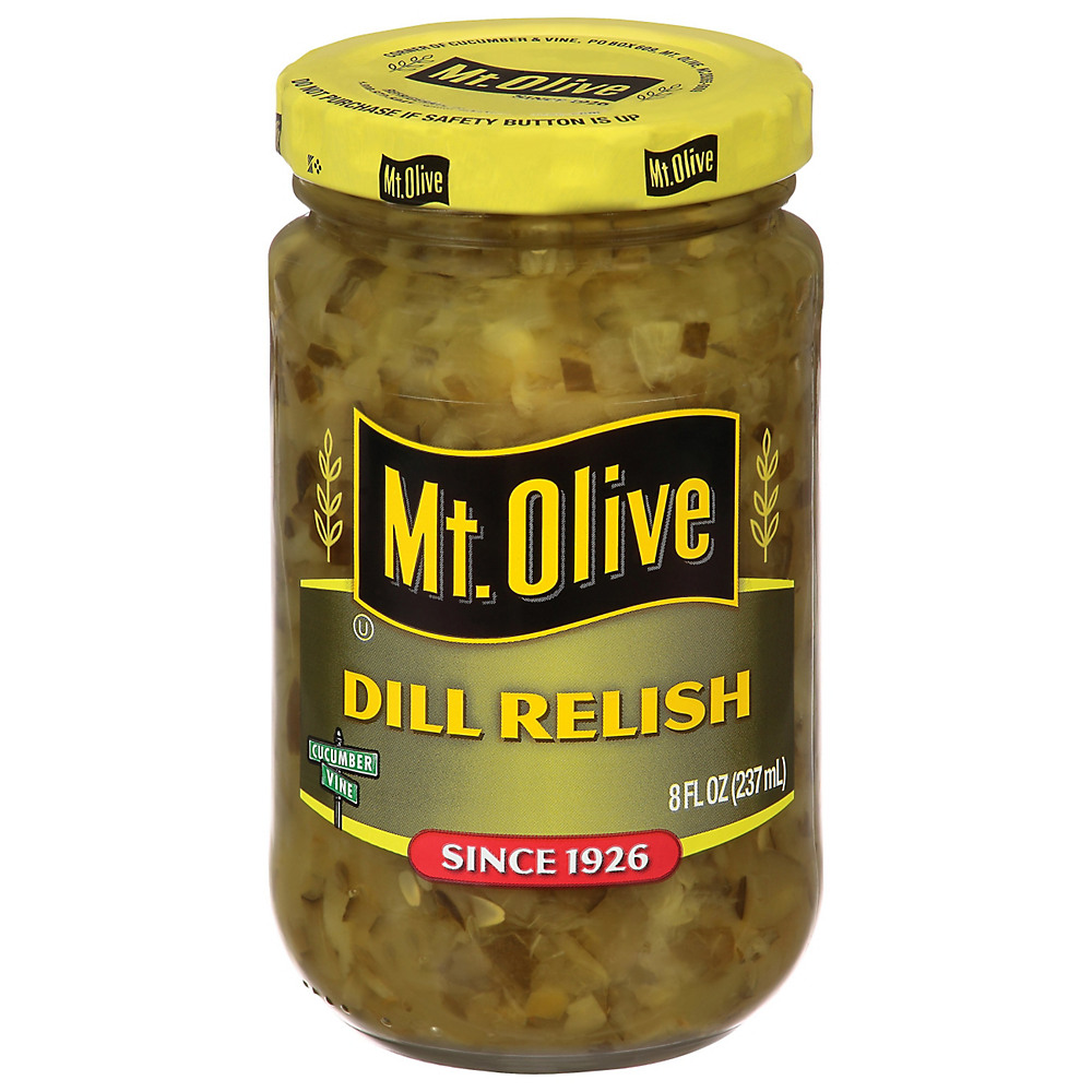 Calories in Mt. Olive Dill Relish, 8 oz