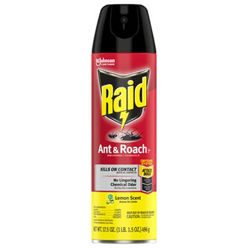 Raid Ant & Roach Killer 26 - Lemon, 17.5 oz