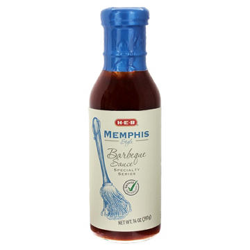 H-E-B Specialty Series Memphis Style Barbeque Sauce, 14 oz
