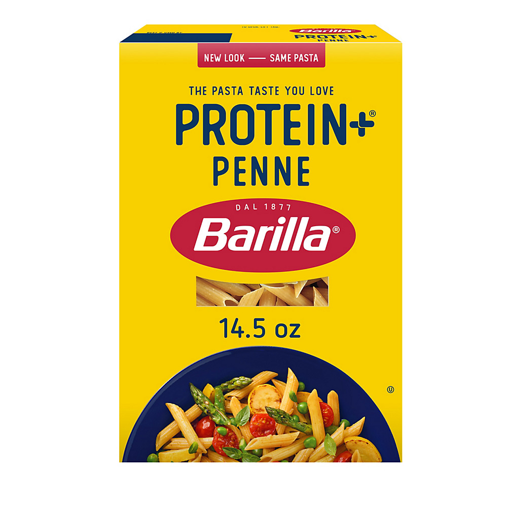 Calories in Barilla Protein + Grain & Legume Pasta Penne, 14.5 oz
