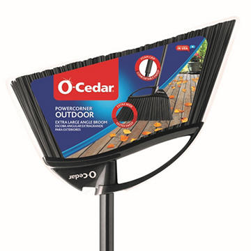 O-Cedar Outdoor PowerCorner Broom