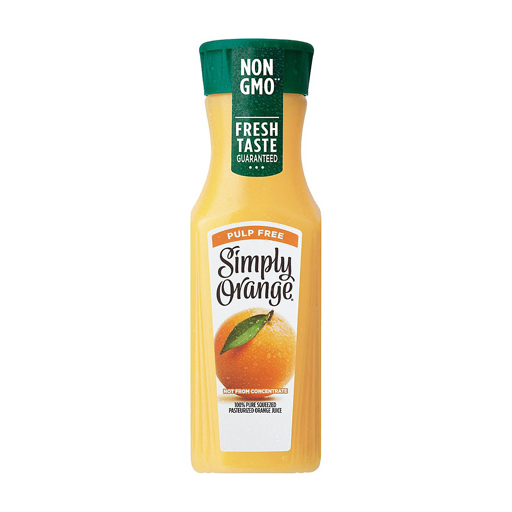 Calories in Simply Pulp Free 100% Orange Juice, 11.5 oz