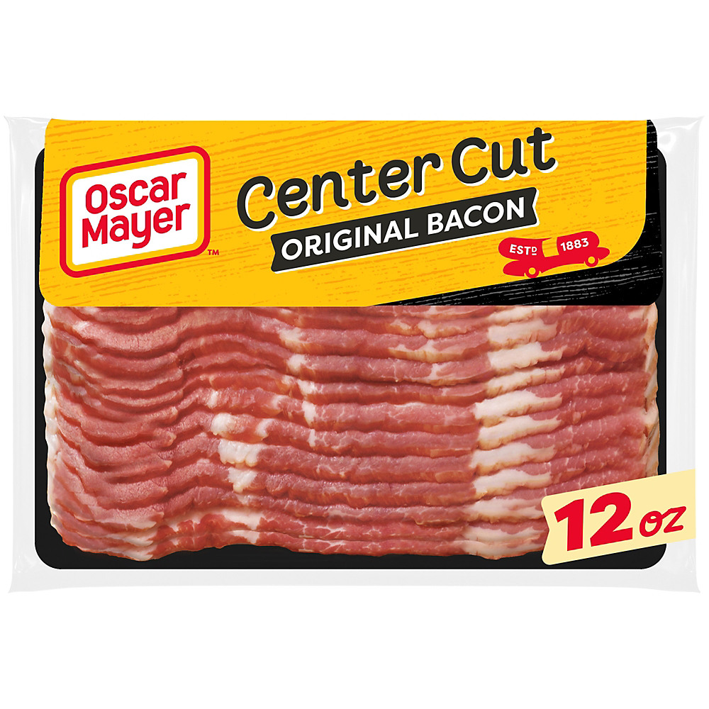 Calories in Oscar Mayer Center Cut Original Bacon, 12 oz