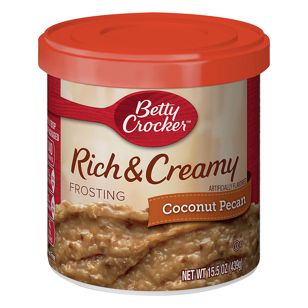 Calories in Betty Crocker Rich & Creamy Coconut Pecan Frosting, 15.5 oz