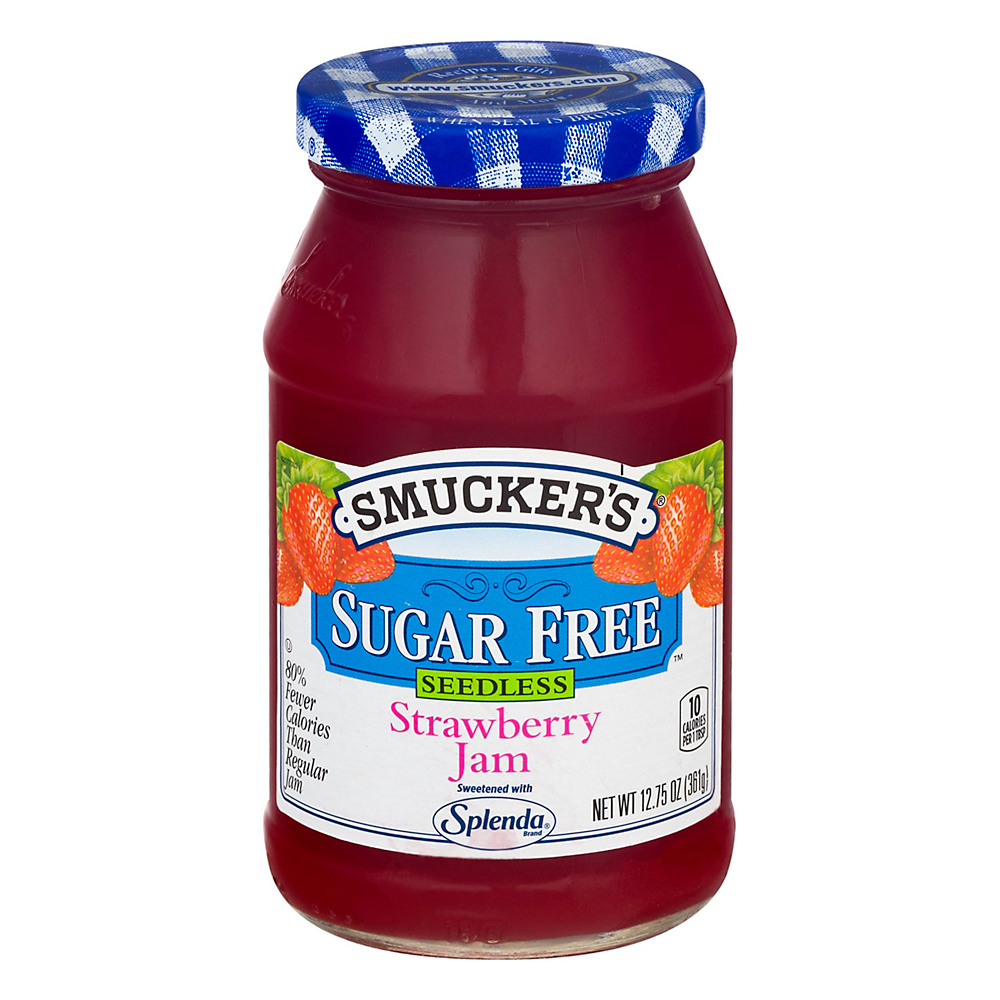 Calories in Smucker's Sugar Free Seedless Strawberry Jam, 12.75 oz