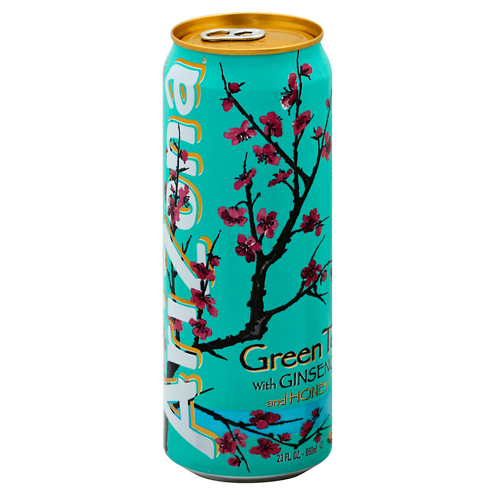 Calories in Arizona Green Tea with Ginseng and Honey, 23.5 oz
