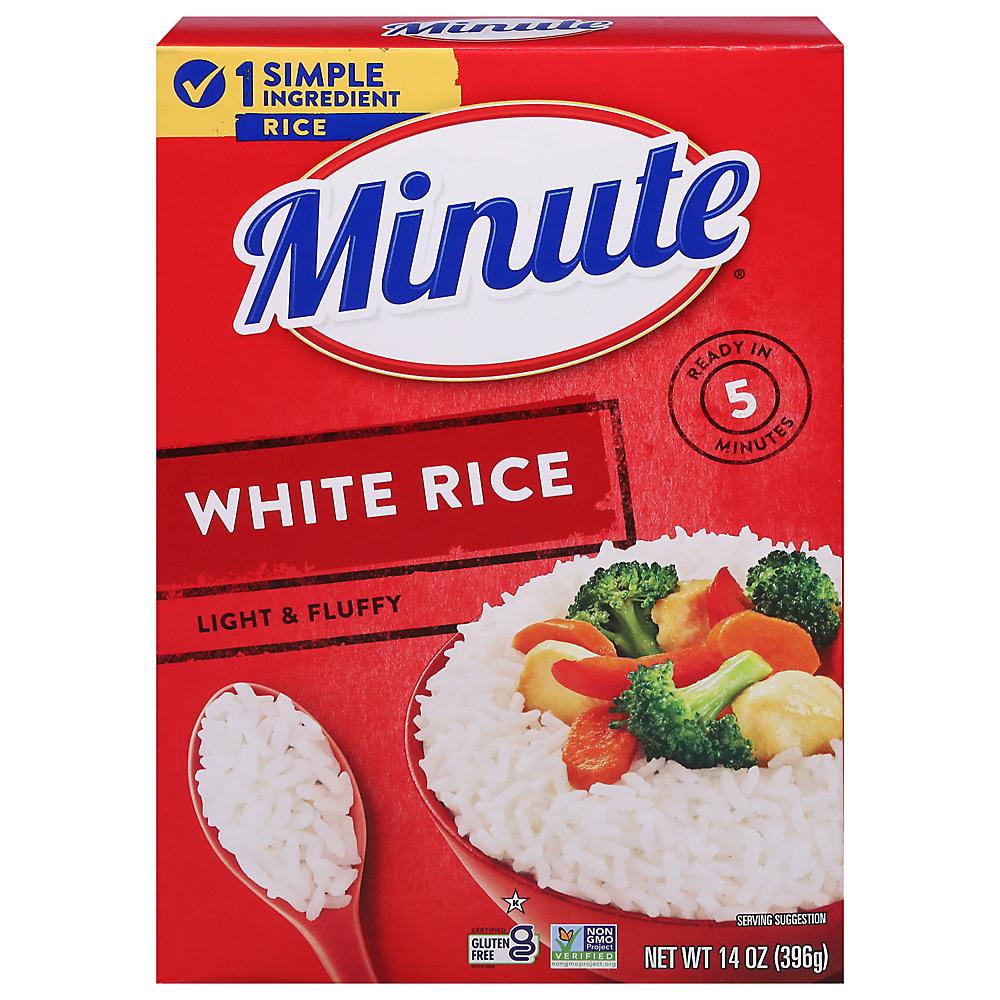 Calories in Minute Instant White Rice, 14 oz