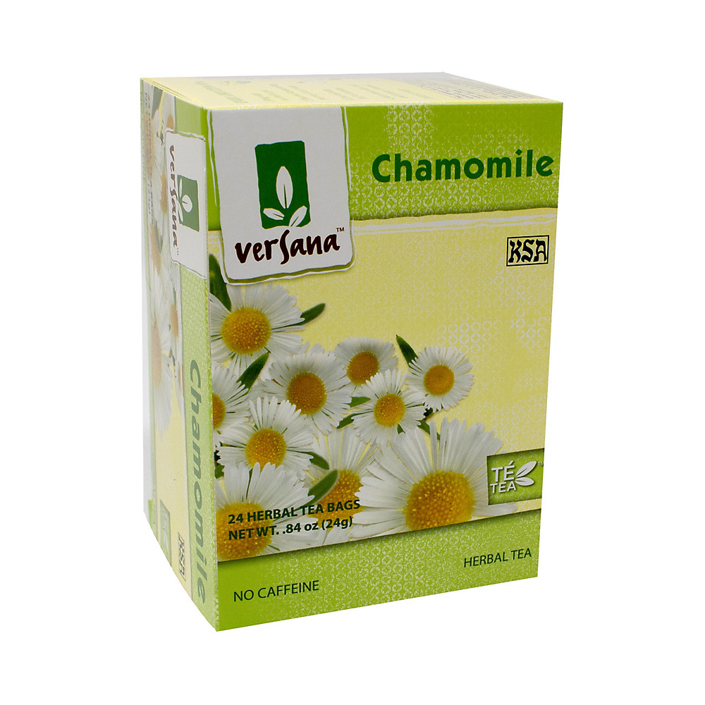 Calories in Versana Chamomile Herbal Tea Bags, 24 ct