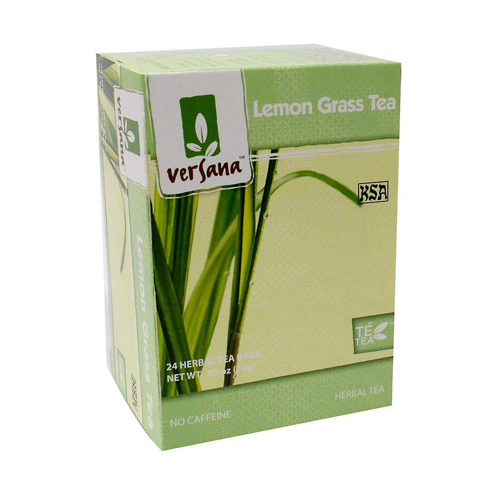Calories in Versana Herbal Tea Lemon Grass, 24 ct
