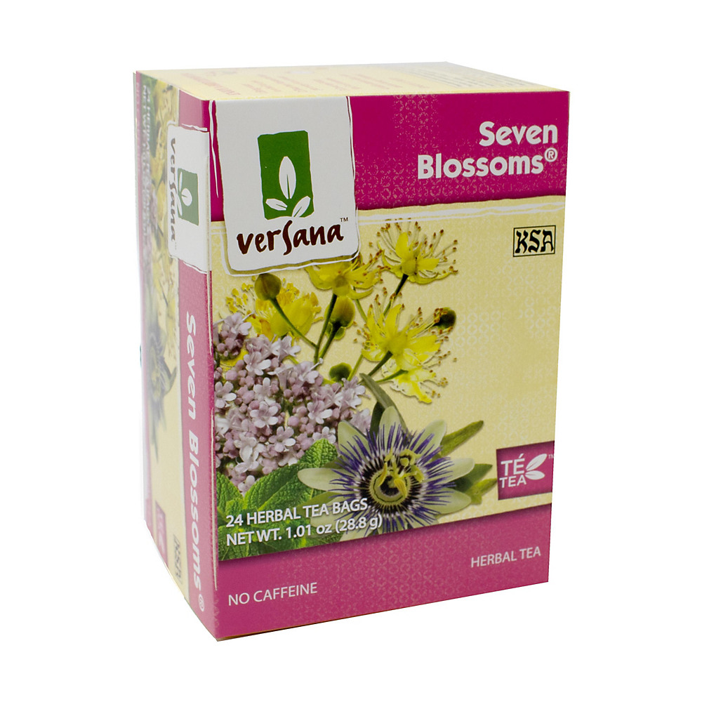 Calories in Versana Seven Blossom Herbal Tea Bags, 24 ct