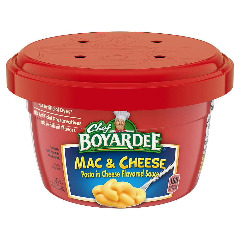 Calories in Chef Boyardee Mac & Cheese, 7.5 oz