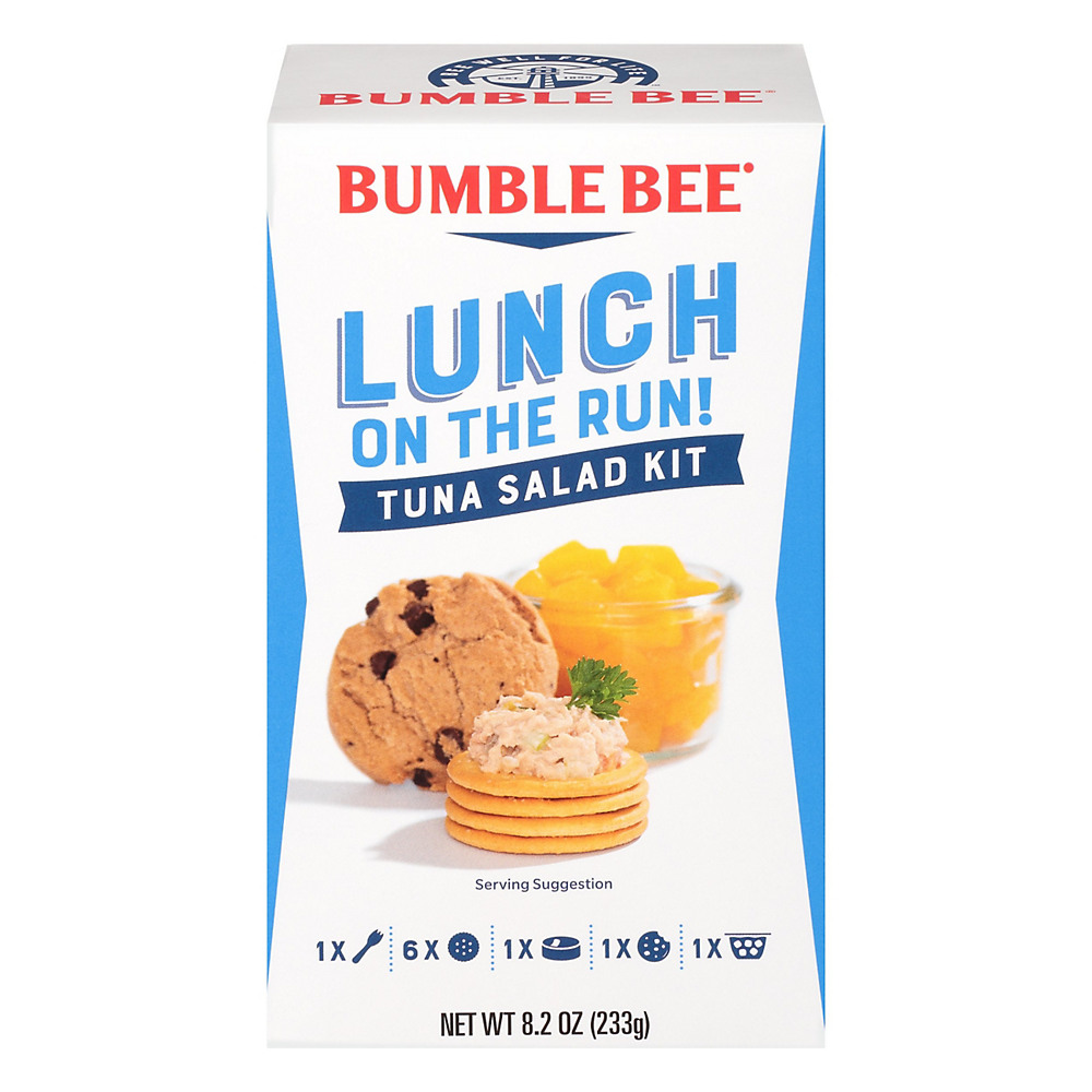 Calories in Bumble Bee Lunch On The Run Complete Tuna Salad Kit , 8.2 oz