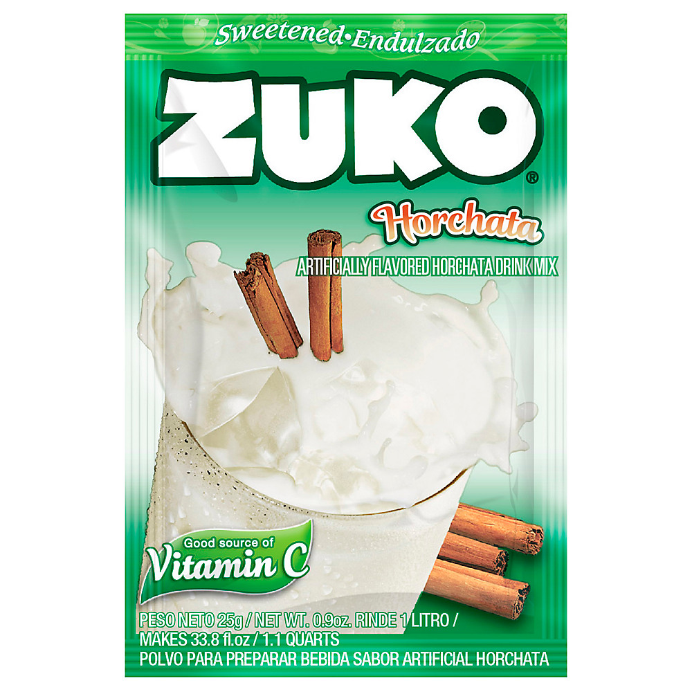 Calories in Zuko Horchata Flavor Drink Mix, .9 oz