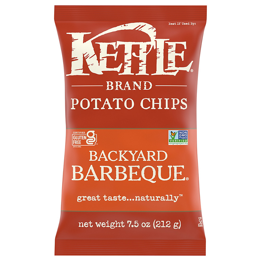 Calories in Kettle Backyard Barbeque Potato Chips, 8.5 oz