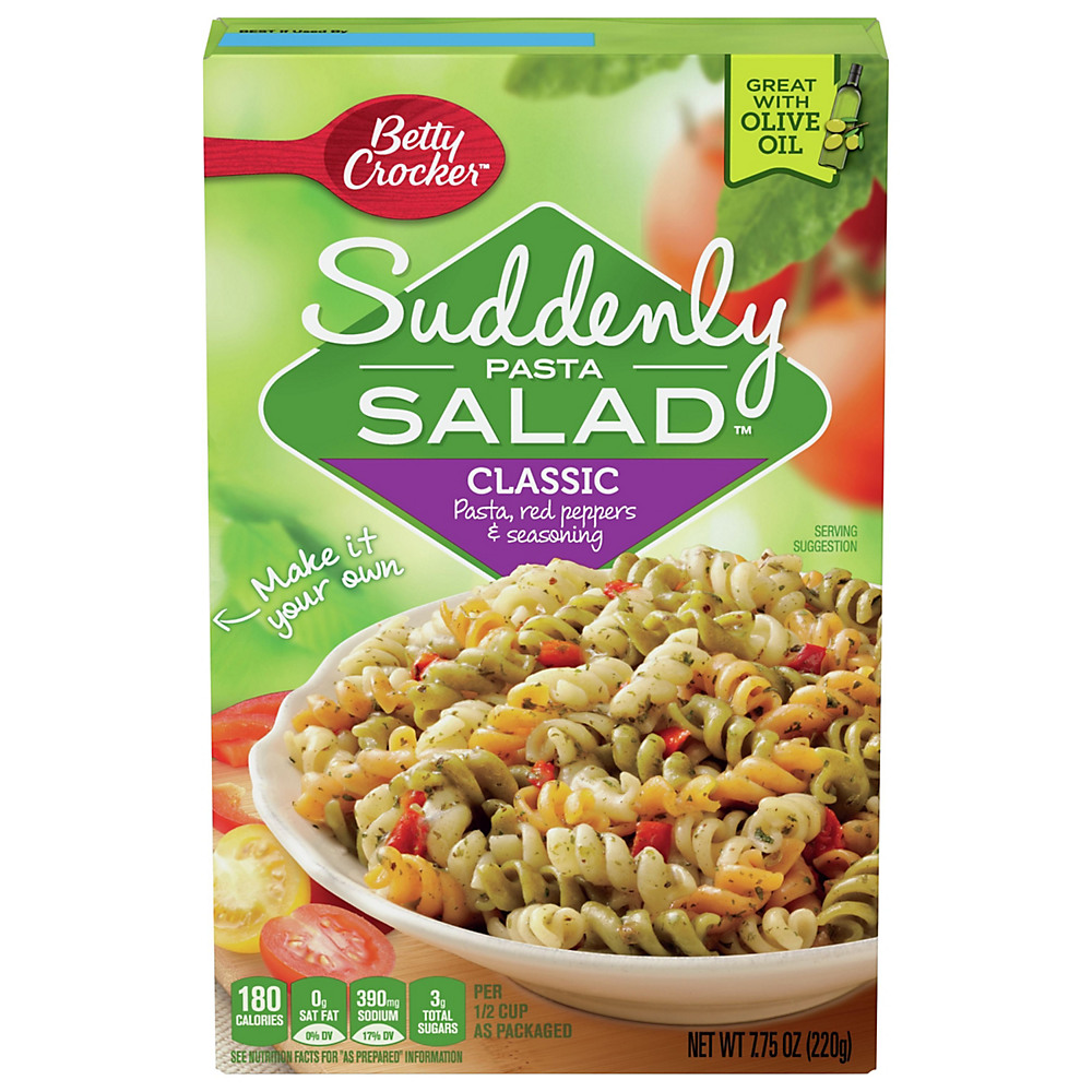 Calories in Betty Crocker Classic Suddenly Pasta Salad, 7.75 oz
