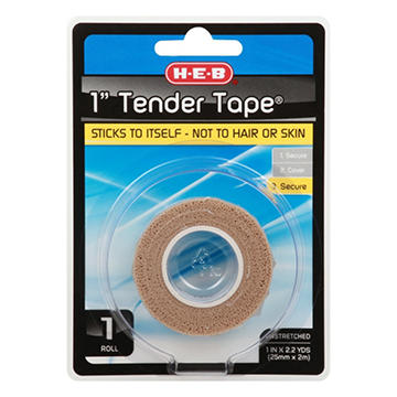 H-E-B Tender Tape, 1", 2.2 yd