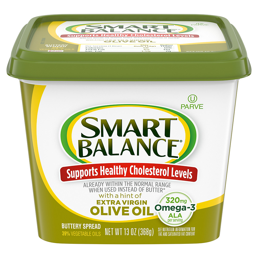 Calories in Smart Balance Buttery Spread with Extra Virgin Olive Oil, 13 oz