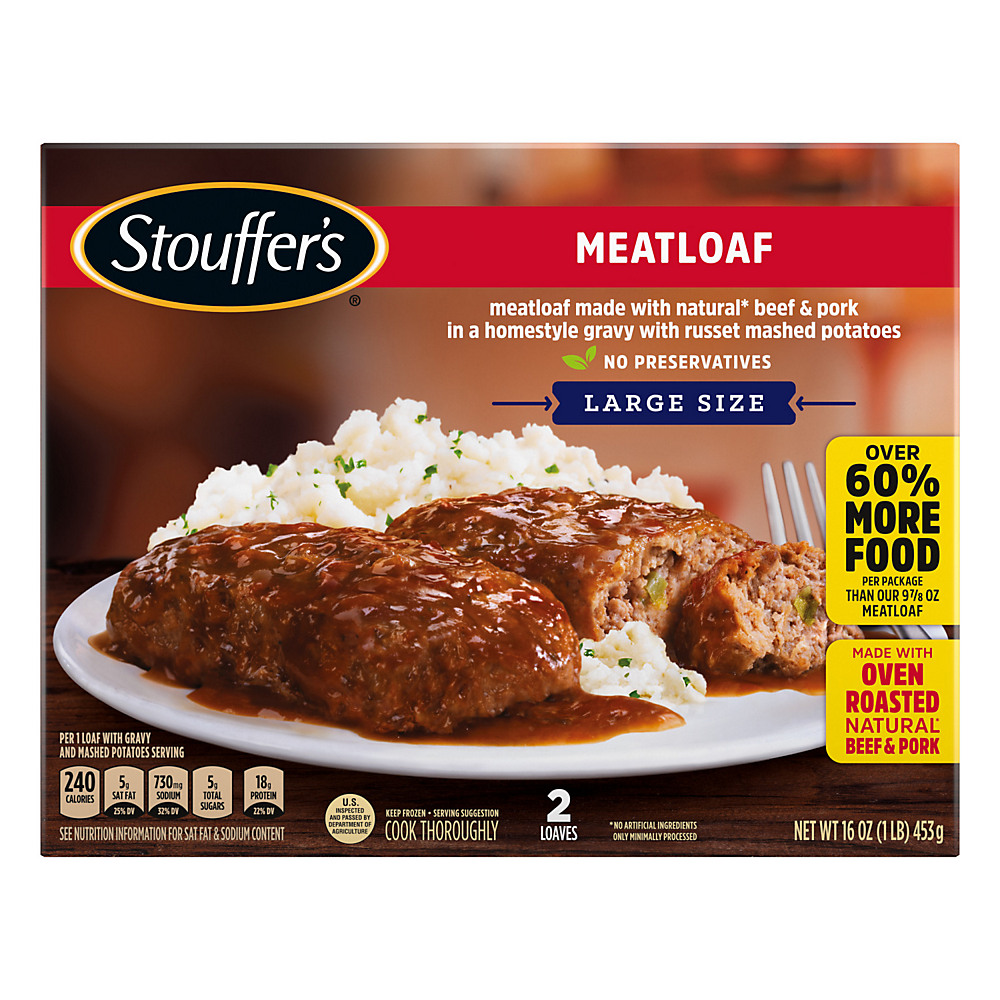 Calories in Stouffer's Classics Meatloaf Large Size, 16 oz