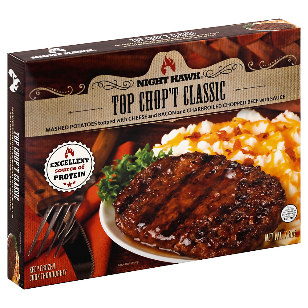 Calories in Night Hawk Top Chop't Classic, 7.8 oz