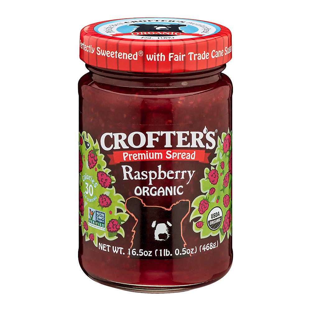 Calories in Crofter's Organic Raspberry Premium Spread, 16.5 oz