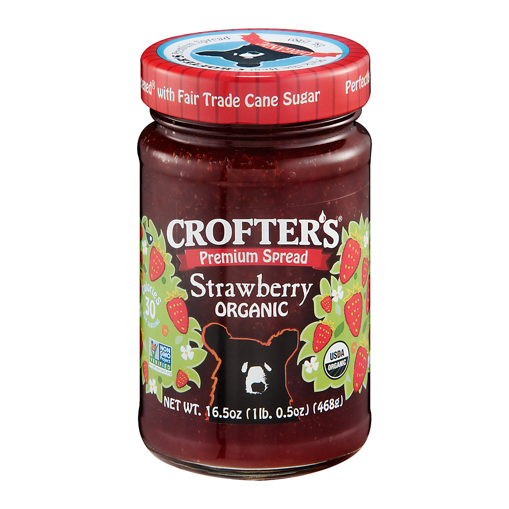 Calories in Crofter's Strawberry Conserve, 16.5 oz