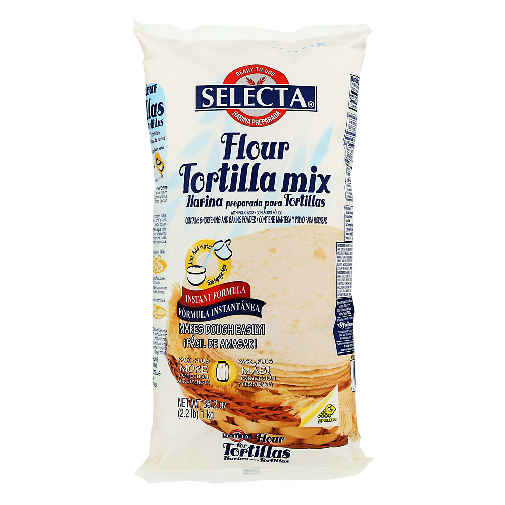 Calories in Selecta Flour for Tortillas, 2.2 lb