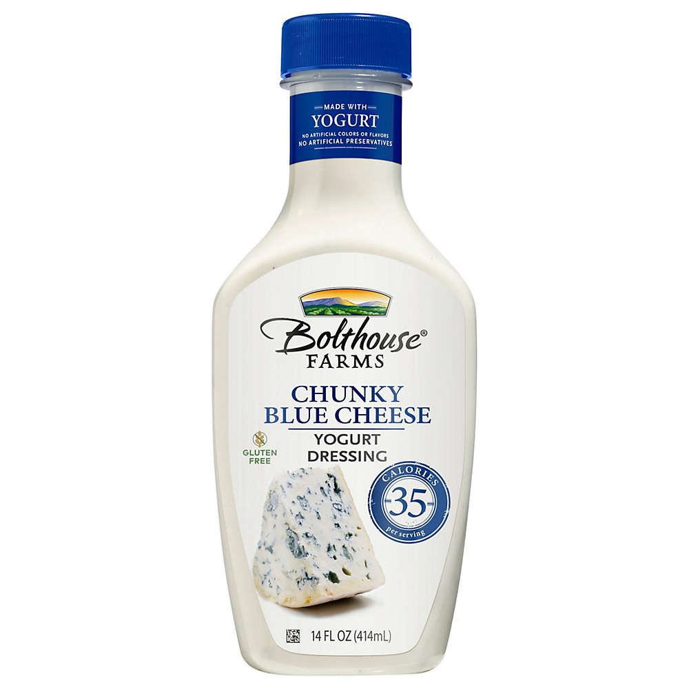 Calories in Bolthouse Farms Creamy Chunky Blue Cheese Yogurt Dressing, 14 oz