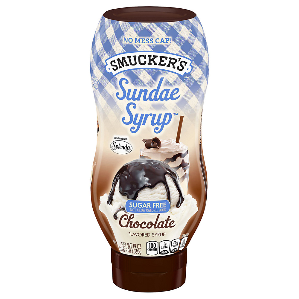 Calories in Smucker's Sugar Free Chocolate Sundae Syrup, 19 oz