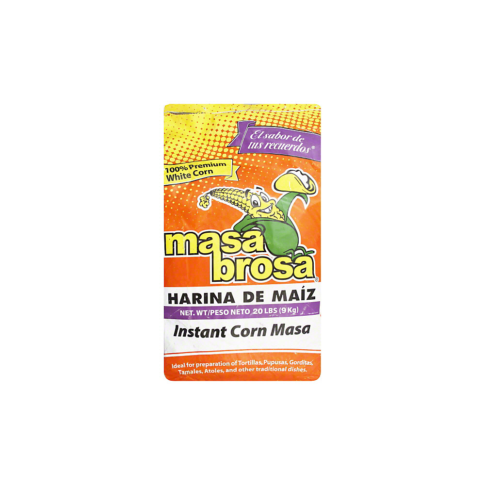 Calories in Masa Brosa Instant Corn Masa, 20 lb