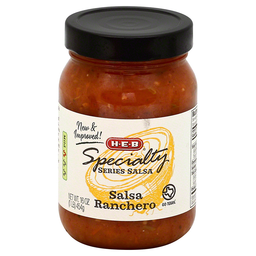 Calories in H-E-B Specialty Series Salsa Ranchero, 16 oz