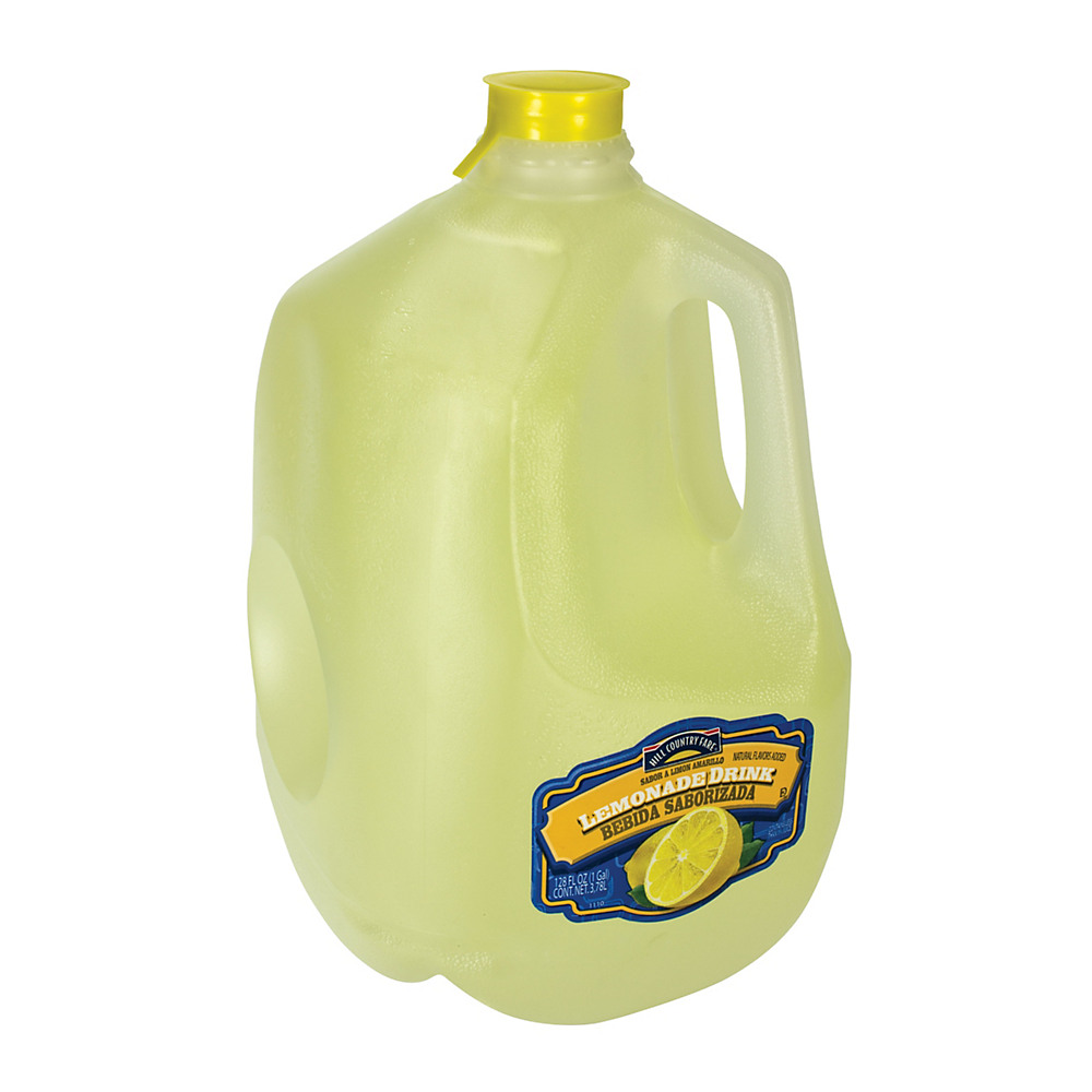 Calories in Hill Country Fare Lemonade Drink, 128 oz