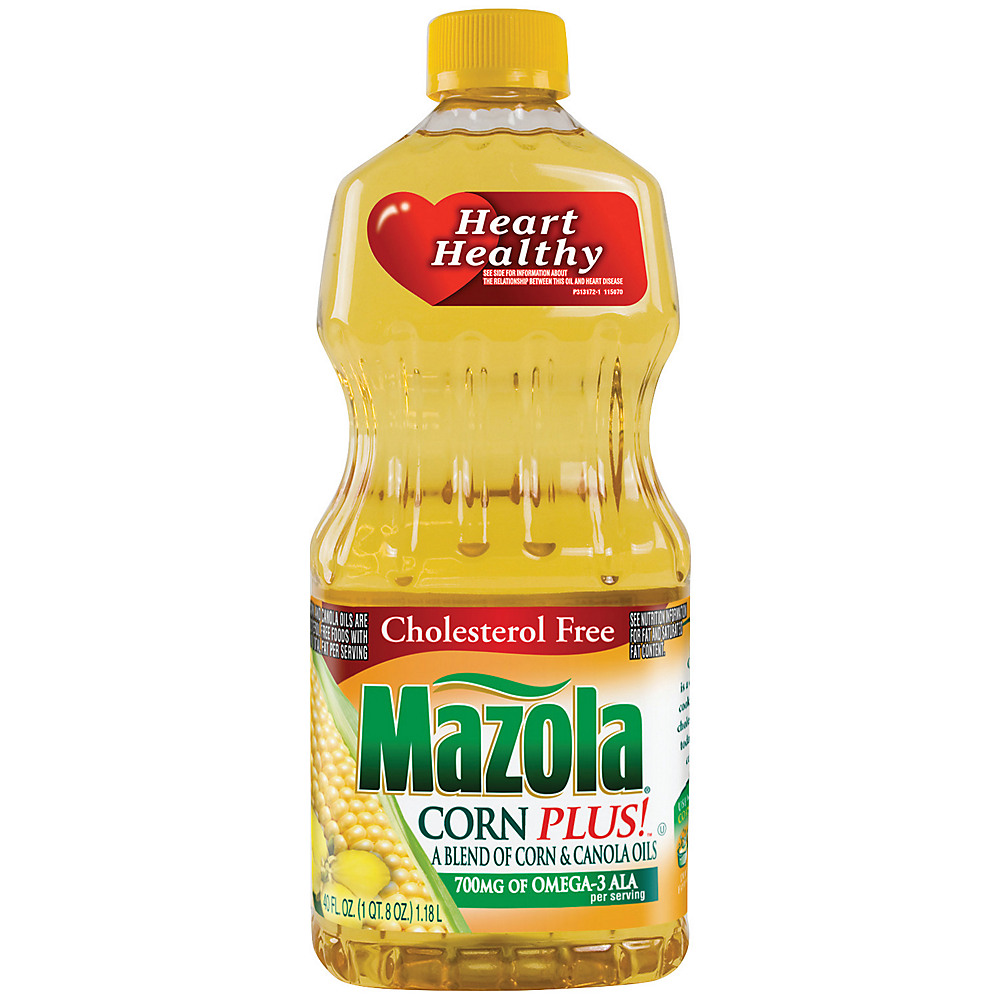 Calories in Mazola Corn Plus! Corn & Canola Oil, 40 oz