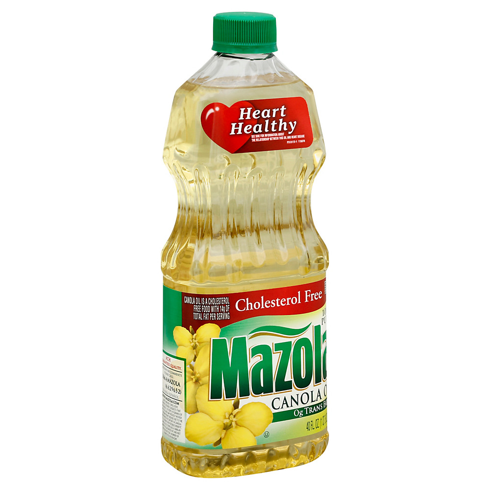 Calories in Mazola 100% Pure Canola Oil, 40 oz