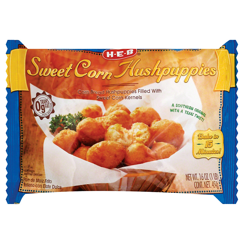 Calories in H-E-B Sweet Corn Hushpuppies, 16 oz