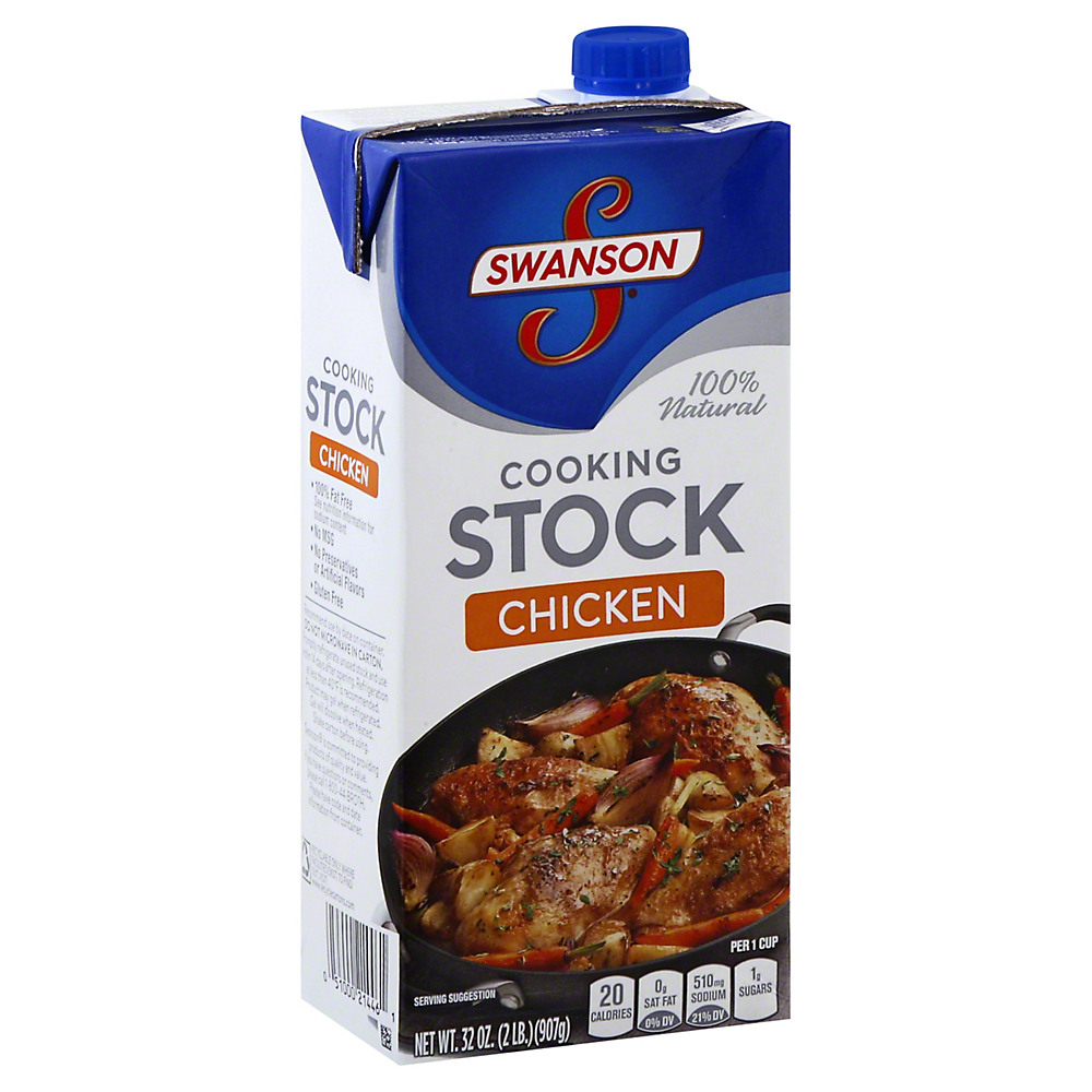 Calories in Swanson Chicken Cooking Stock, 32 oz