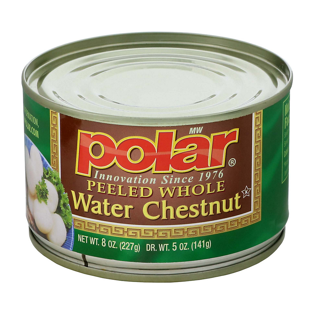 Calories in Polar Peeled Whole Water Chestnut, 8 oz