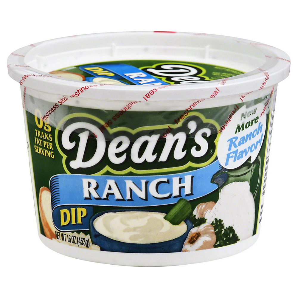 Calories in Dean's Ranch Dip, 16 oz