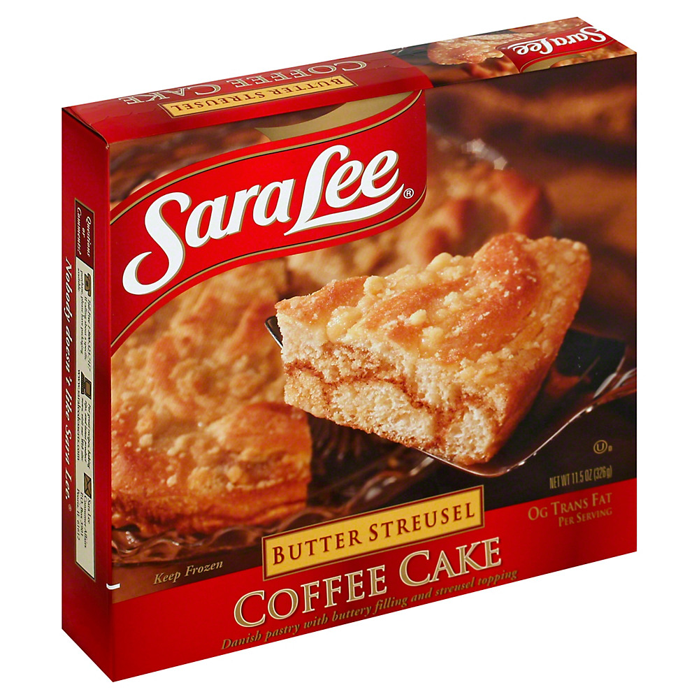 Calories in Sara Lee Butter Streusel Coffee Cake, 11.5 oz