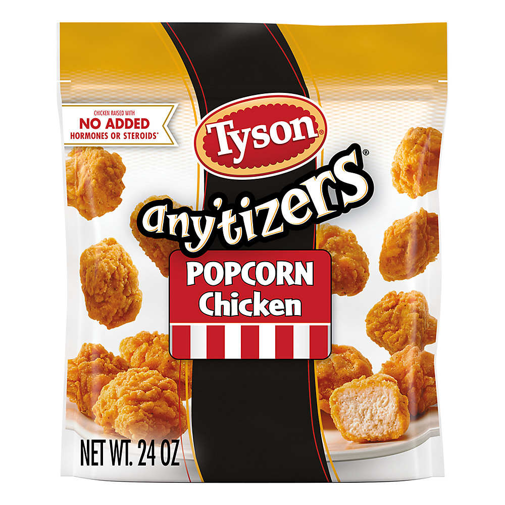 Calories in Tyson Any'tizers Popcorn Chicken, 24 oz