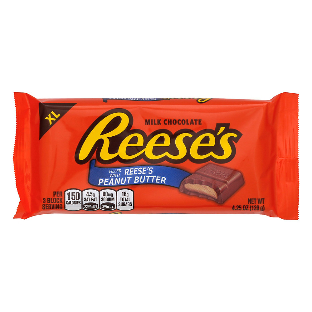 Calories in Reese's Extra Large Peanut Butter Bar, 4.25 oz