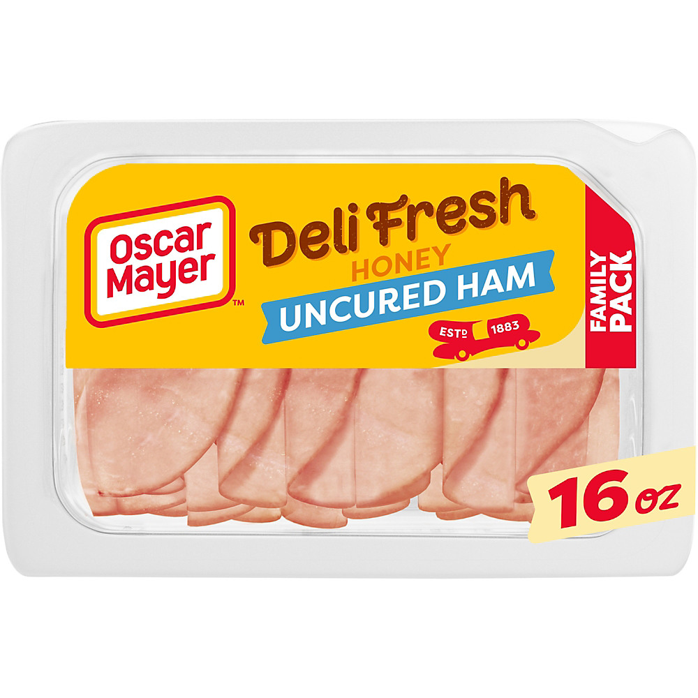 Calories in Oscar Mayer Deli Fresh Honey Ham Family Pack, 16 oz