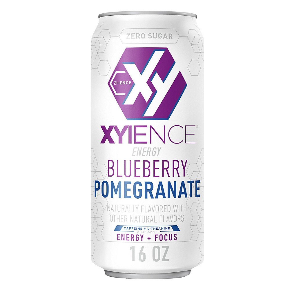 Calories in XYIENCE Blue Pomegranate Energy Drink, 16 oz